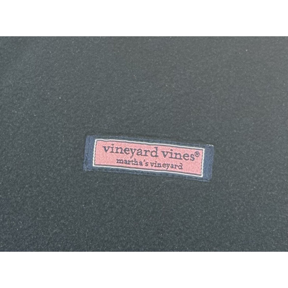 Vineyard Vines Men's Navy Blue Full Zip Fleece Vest Size Medium - Picture 5 of 5